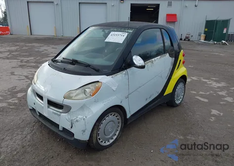 2010 Smart Fortwo Passion/Pure из США, поврежденный, VIN WMEEJ3BA7AK370931